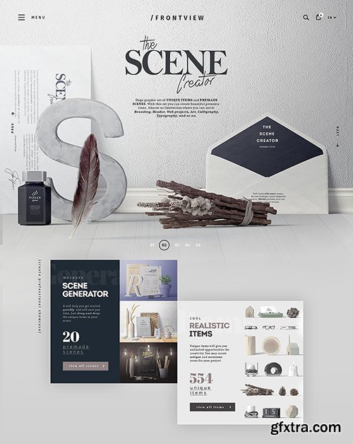 CreativeMarket The Scene Creator | Frontview 2024956