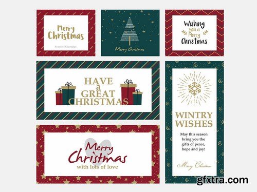 Christmas and New Year greeting cards