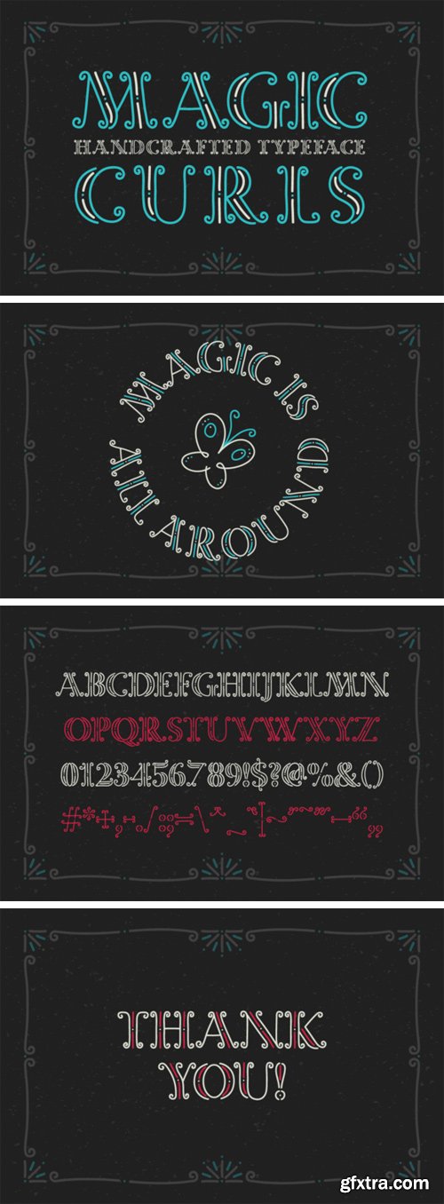 Creativefabrica - Magic Curls Font