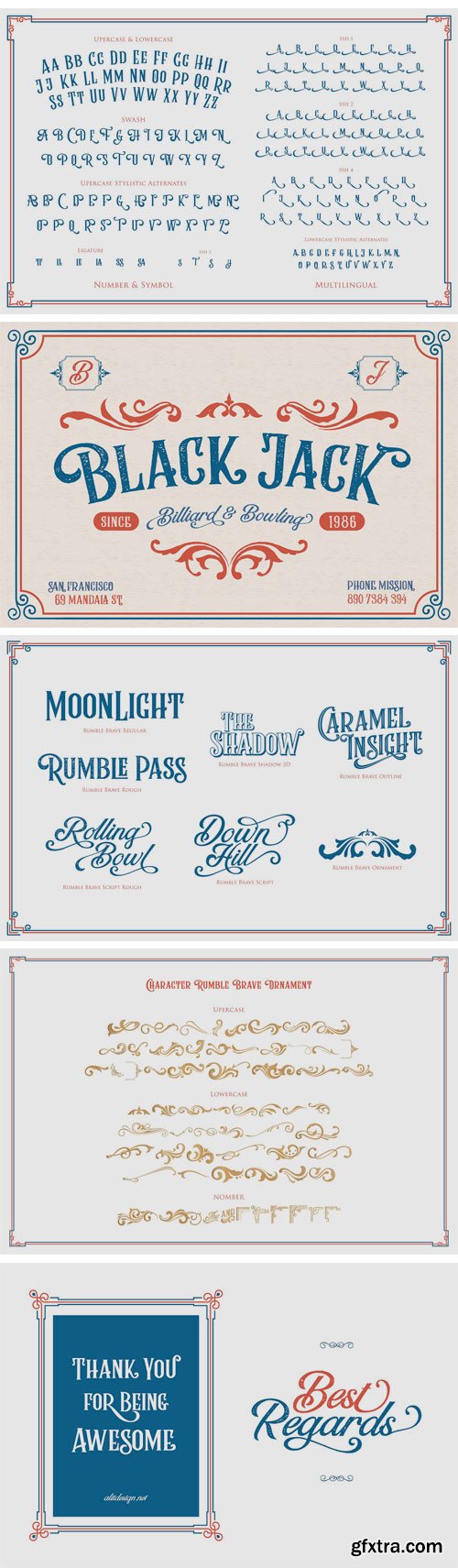 CM - Rumble Brave Typeface 2084098