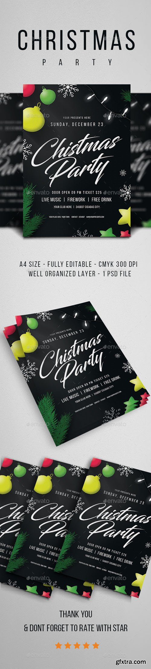 GR - Christmas Party Flyer Vol.4 21072603