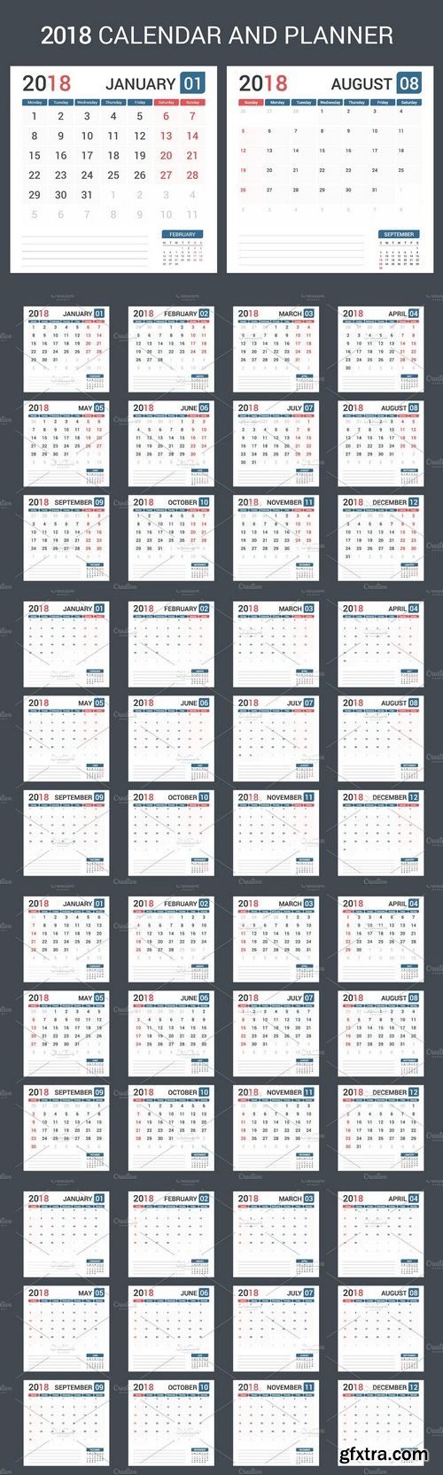 CM - 2018 Calendar and Planner 1915713