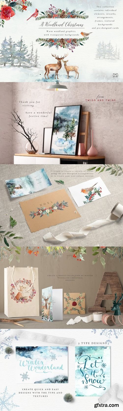 CM - A Woodland Christmas Graphic Set 1915814