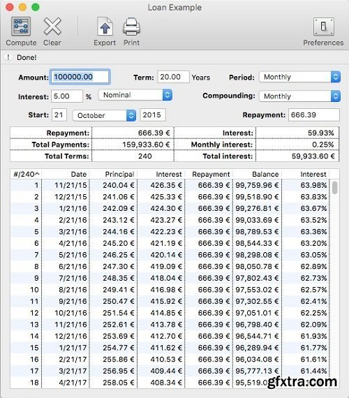 Loan Calc 2.8.0 (macOS)