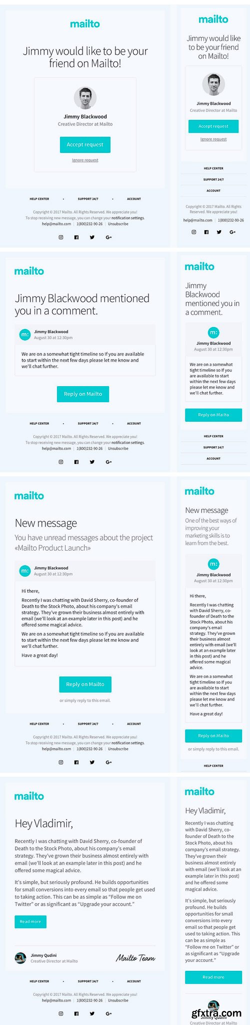 CM - 12 Email Templates Huge Bundle 2054774