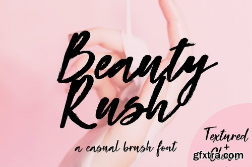 CreativeMarket Beauty Rush Font 2074502