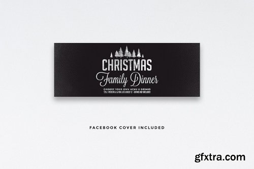 CreativeMarket Christmas Flyer Template 2074849