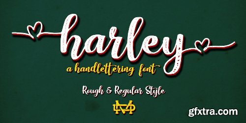 Harley Script Font Family - 2 Fonts