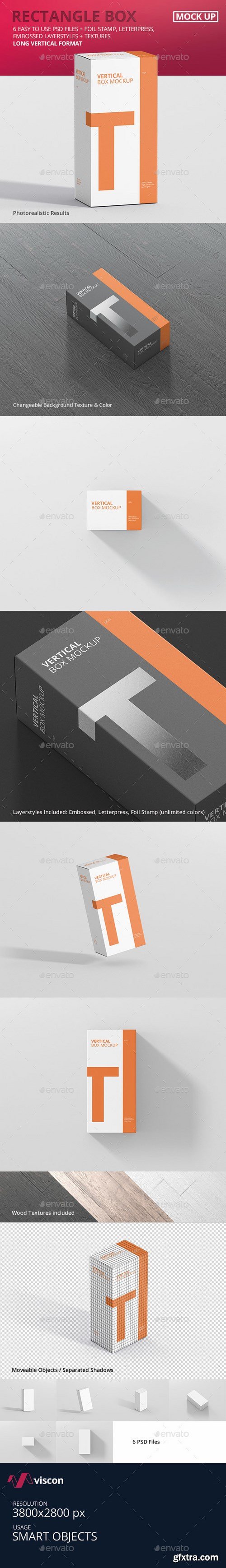 GraphicRiver - Box Mockup - Long Vertical Rectangle 21071216