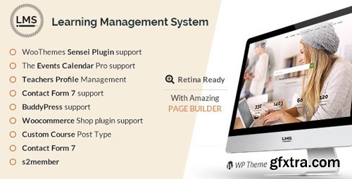 ThemeForest - LMS v4.8 - Learning Management System, Education LMS WordPress Theme - 7867581