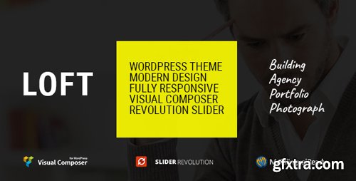 ThemeForest - Loft v1.04 - Agency/Portfolio WordPress Theme - 15376297