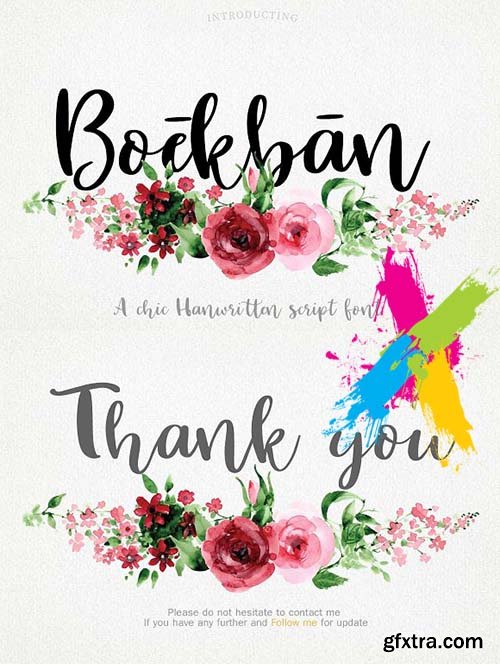 CreativeMarket - A chic Font Boekban 2096439