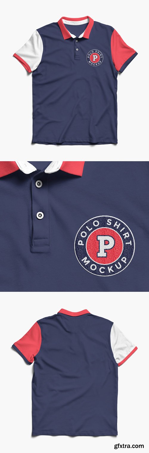 PSD Mock-Ups - Polo Shirt 2017