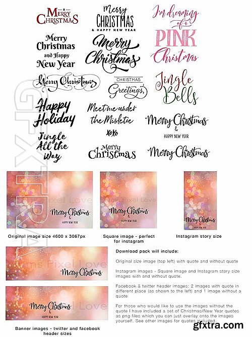 CM - Christmas social media bundle 2089151