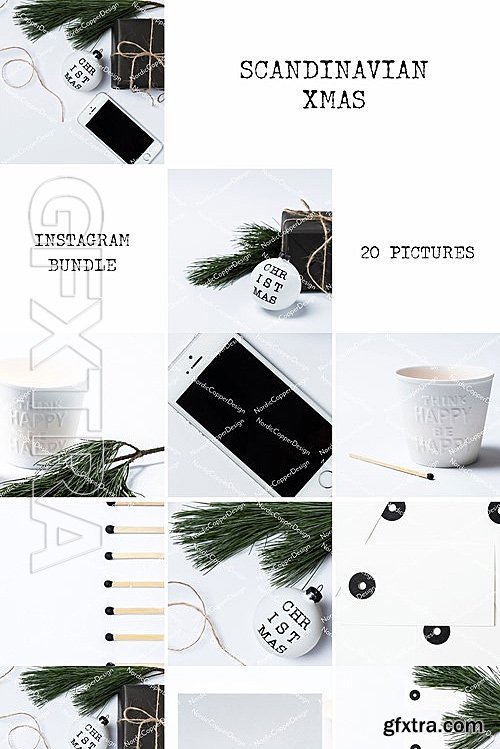 CM - Instagram Bundle Scandinavian XMas 2072010