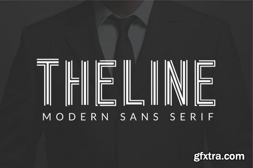 CreativeMarket THELINE - Modern Sans Serif 1910143