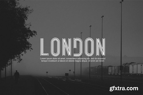 CreativeMarket THELINE - Modern Sans Serif 1910143