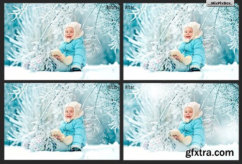 CreativeMarket Realistic Snow Overlays 2044316