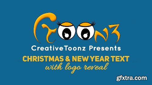 Videohive Christmas and New Year Text with Logo Reveal 20983385