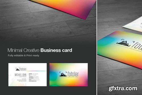 Creative Photography Business Card