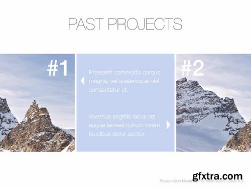 Cold Silence PowerPoint Template