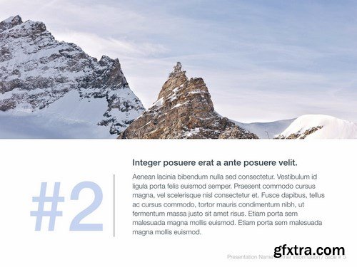 Cold Silence PowerPoint Template