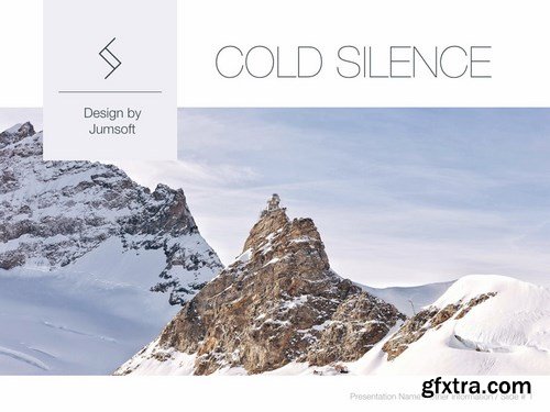 Cold Silence PowerPoint Template