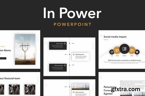 In Power PowerPoint Template