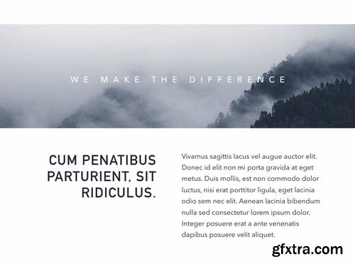 The Mist PowerPoint Template