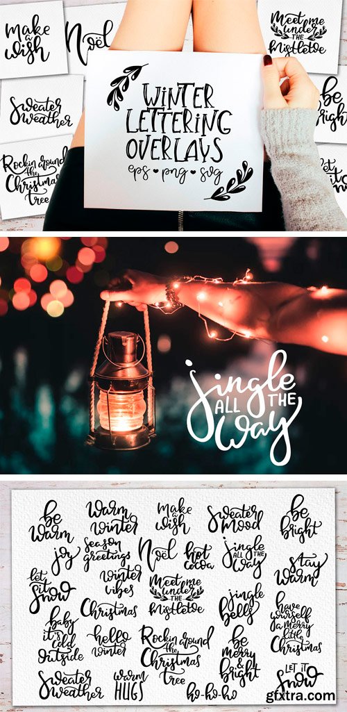 CM - Winter Lettering Overlays 2051720