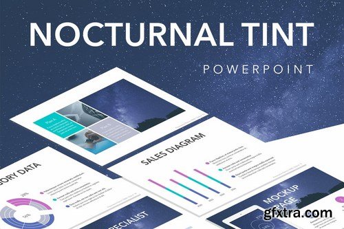 Nocturnal Tint PowerPoint Template