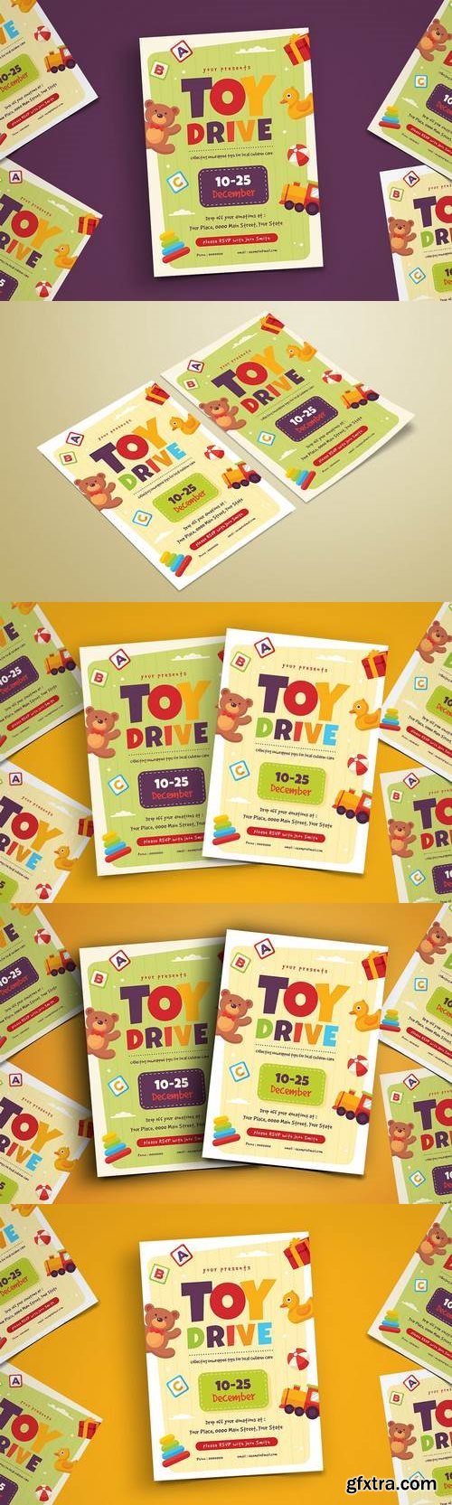 Toy Drive Flyer Template