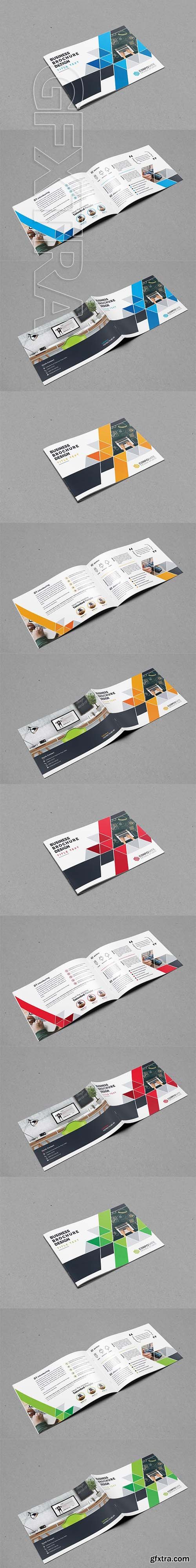 CreativeMarket - Landscape Bi-Fold Brochure 2080833