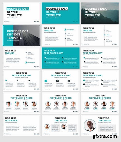 Business Idea Keynote template