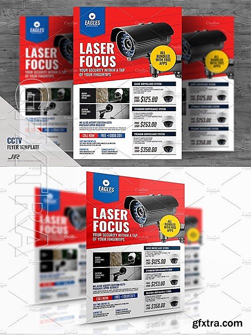 CM - CCTV Flyer Design Template 2089308