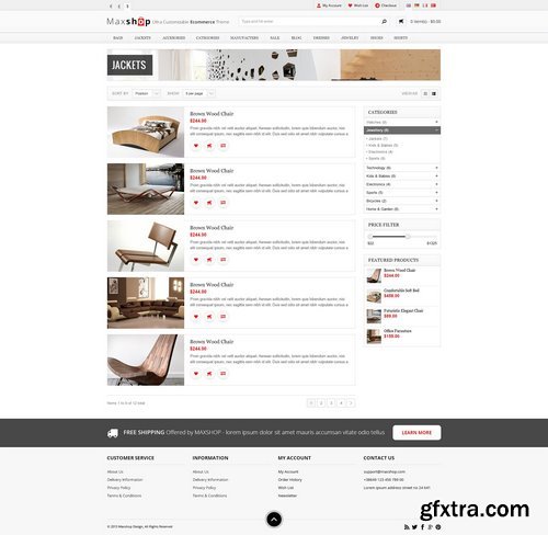 CM - Maxshop - eCommerce PSD Template 1441612