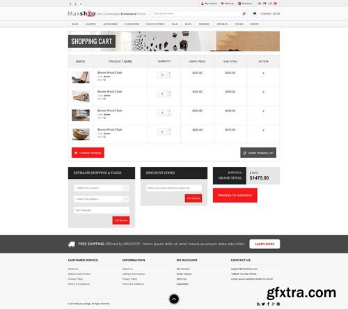 CM - Maxshop - eCommerce PSD Template 1441612