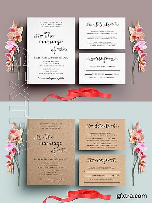 CM - Wedding Invitation Set - IV 2106675