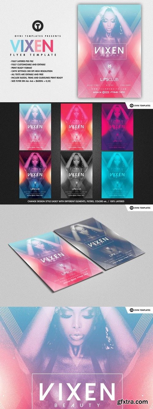 CM - FASHION WOMEN Flyer Template 1843571