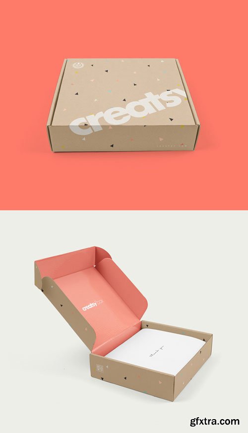 PSD Mock-Up - Mailing Box