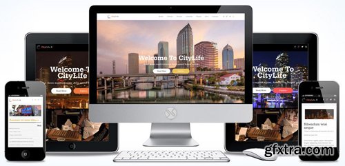 JoomlaXTC - CityLife v3.4.0 - Stylish Single Page Joomla Template