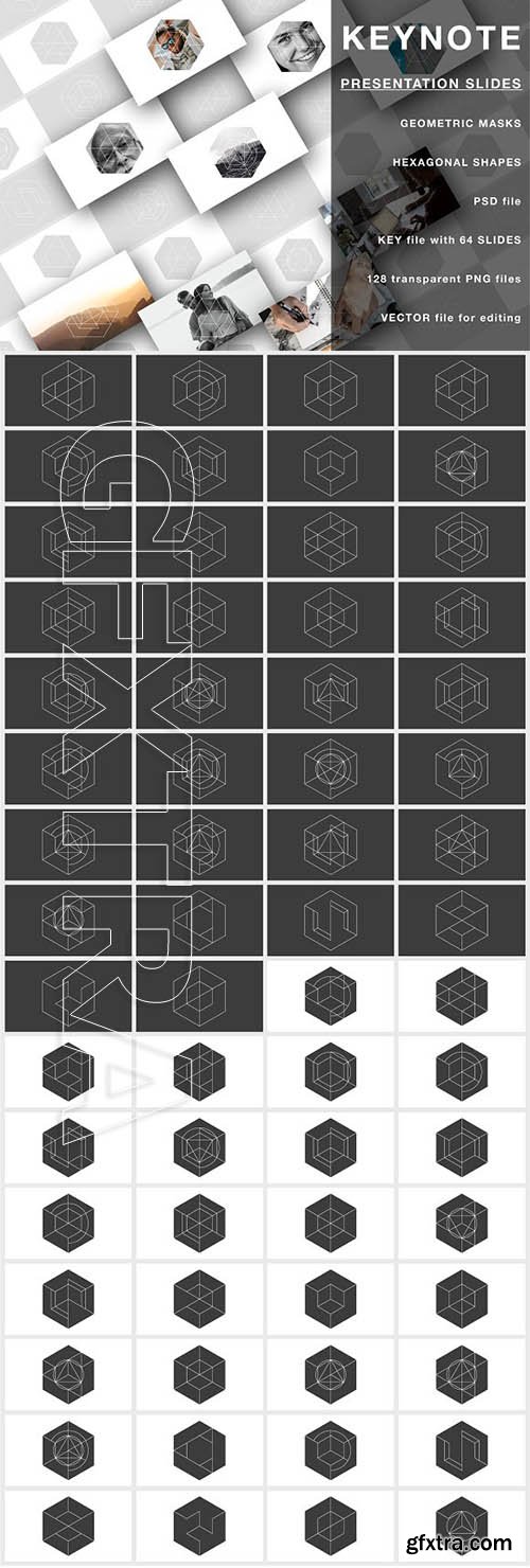 CreativeMarket - Hexagon presentation v.03 2076667