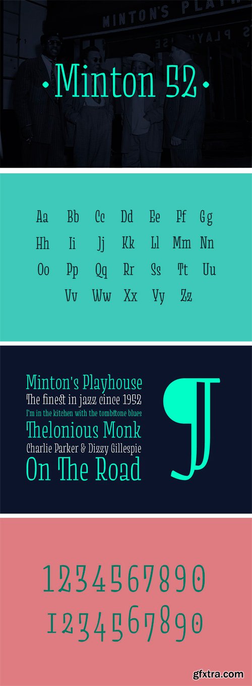 CM - Minton52 Font 2058444