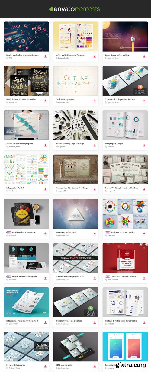 Envato Elements - Infographics