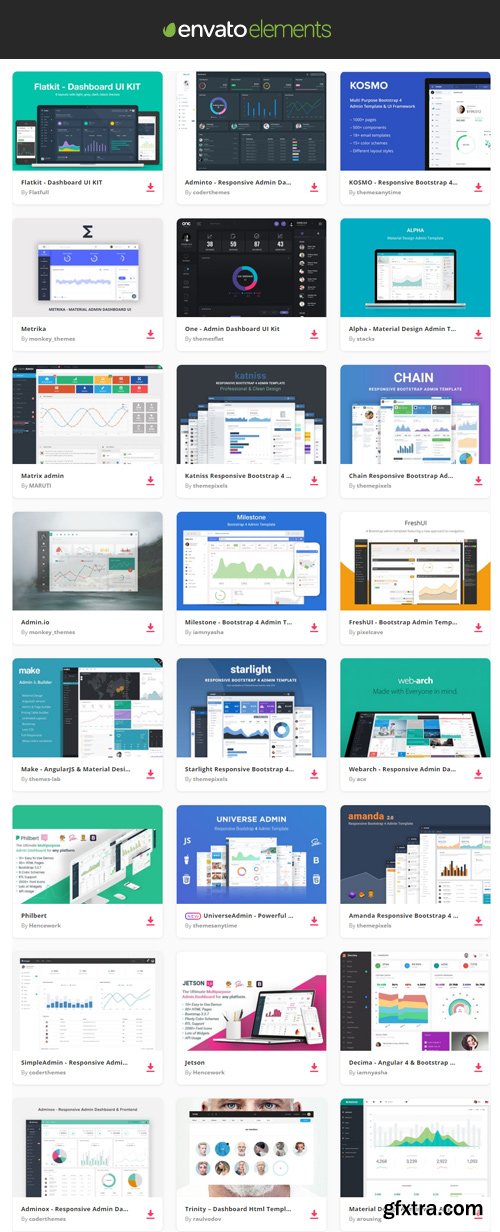 Envato Elements - Admin Templates