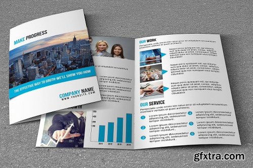 CreativeMarket Corporate Brochure Template-V755 1843450