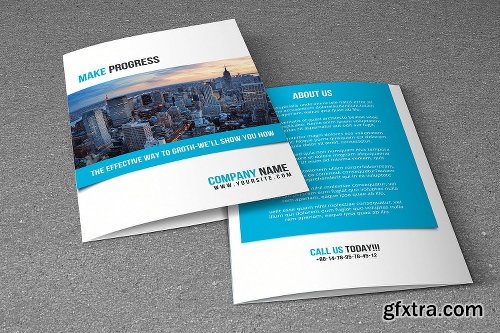 CreativeMarket Corporate Brochure Template-V755 1843450