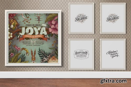 CreativeMarket Just Frames - Prints Mockups 2113402