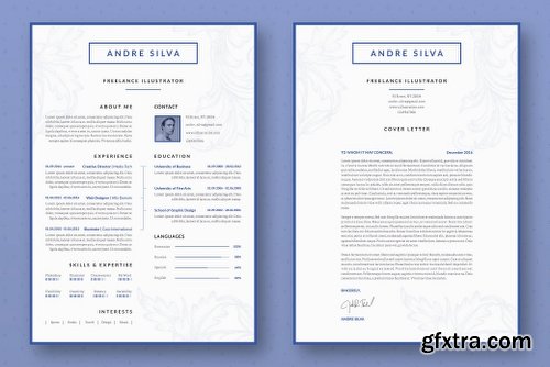 CreativeMarket Professional Resume / CV Template 2089672