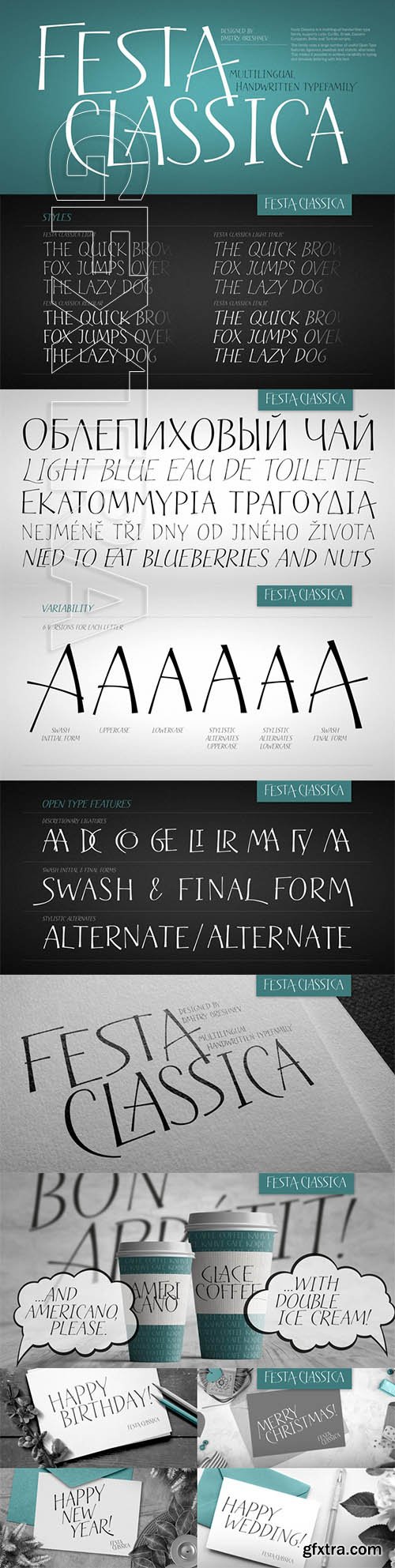 Festa Classica font family